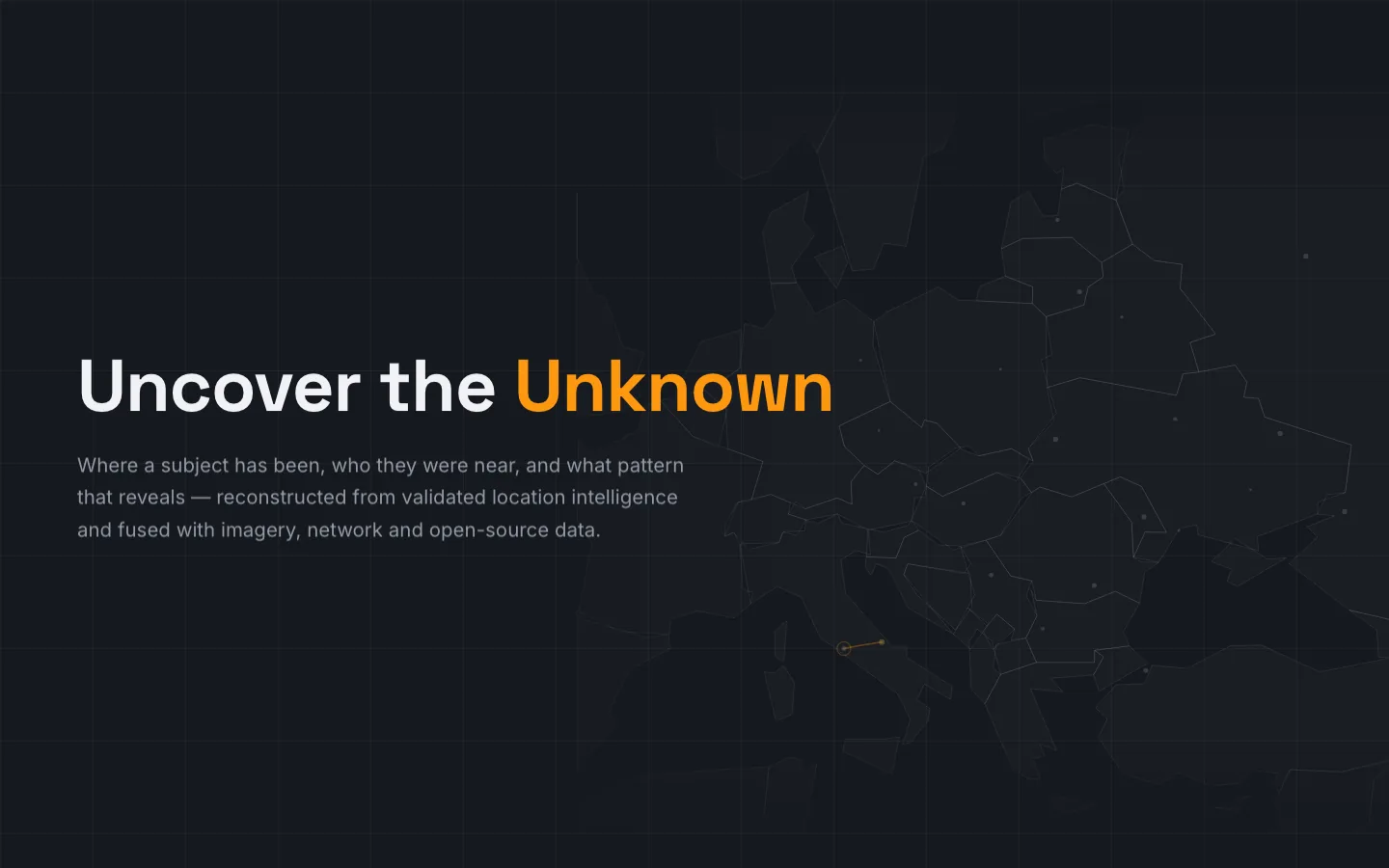 GeoIntelia website preview