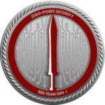 Icon representing the EO Security Zero Point Security Red Team Ops 1 certification, emphasizing foundational skills in red teaming and adversary emulation.